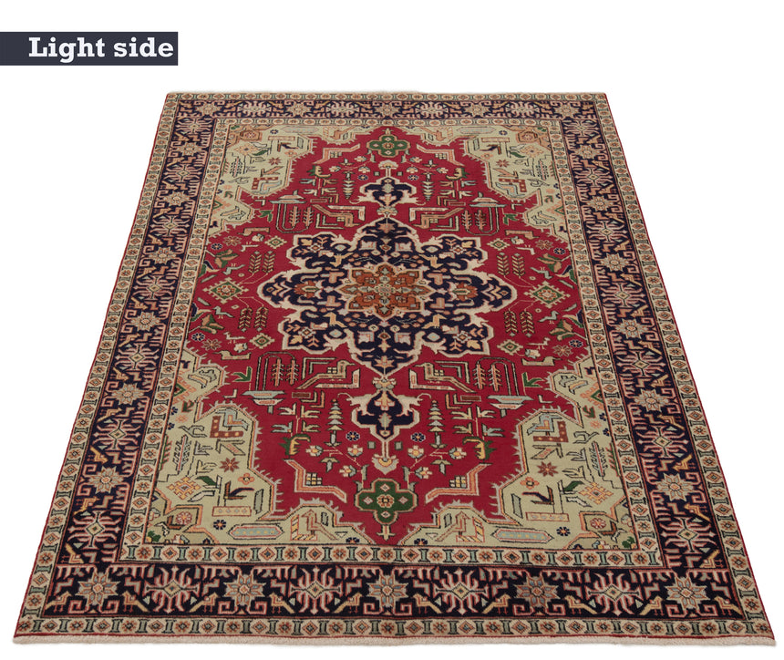 Alfombra persa Tabriz | 193 x 137 cm