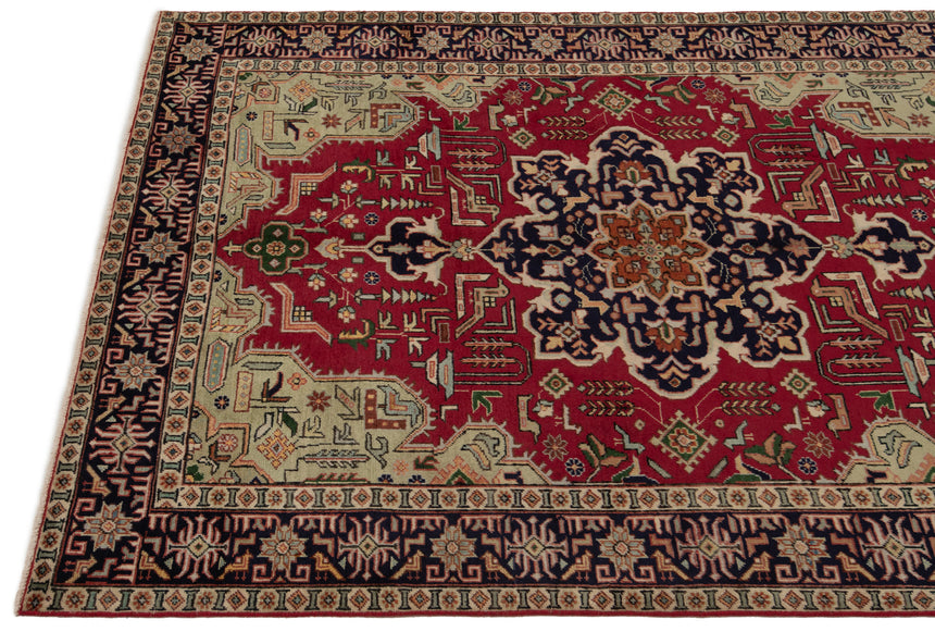 Alfombra persa Tabriz | 193 x 137 cm