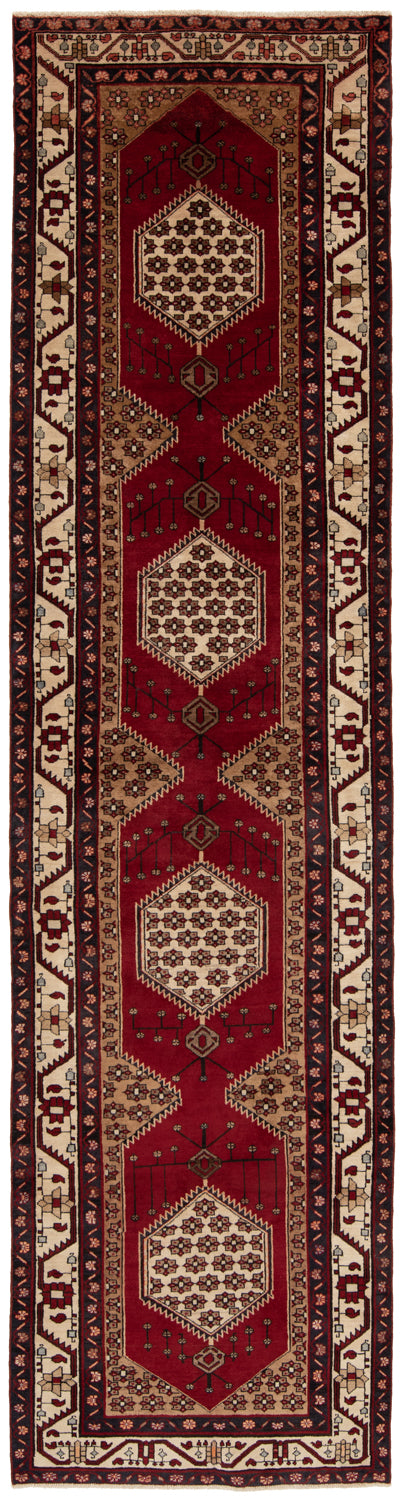 Alfombra persa Hamedan | 398 x 107 cm