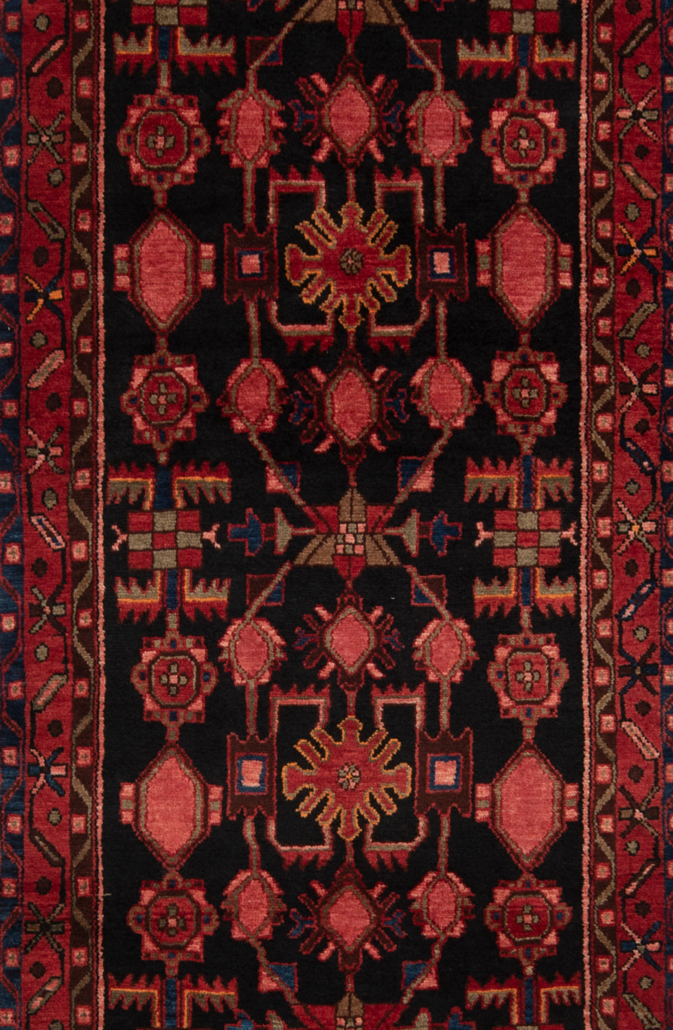 Alfombra persa Hamedan | 389 x 102 cm