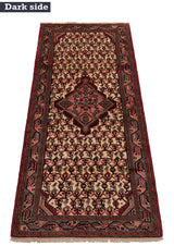 Alfombra persa Hamedan | 205 x 86 cm