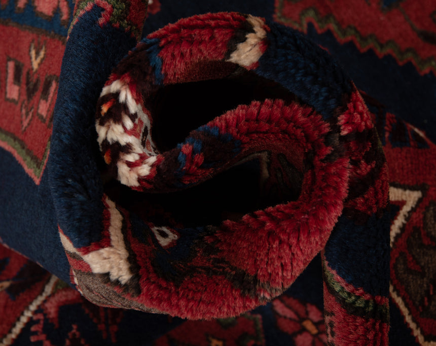 Alfombra persa Hamedan Saveh | 385 x 150 cm