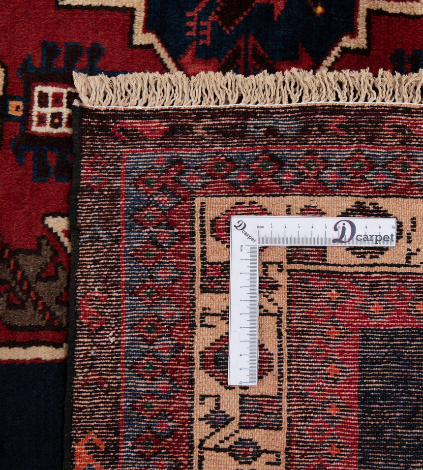 Alfombra persa Hamedan Saveh | 385 x 150 cm