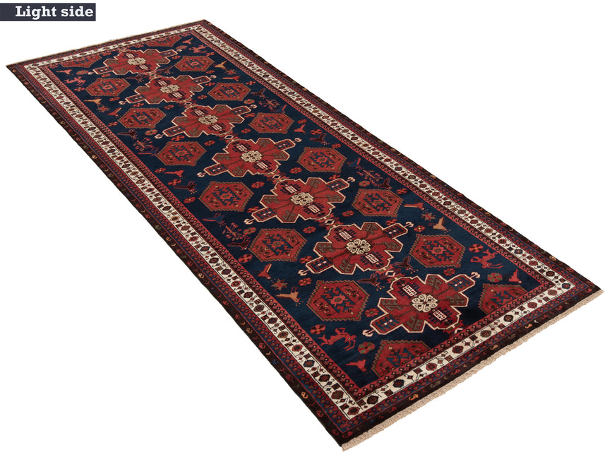 Alfombra persa Hamedan Saveh | 385 x 150 cm