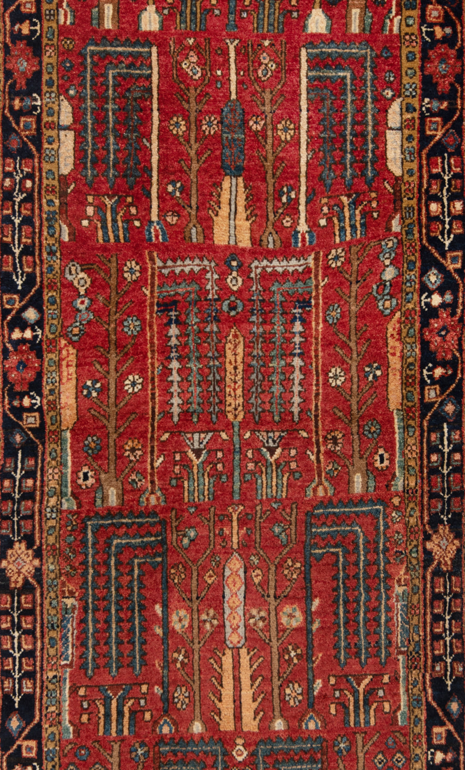 Alfombra persa Tabriz | 216 x 85 cm