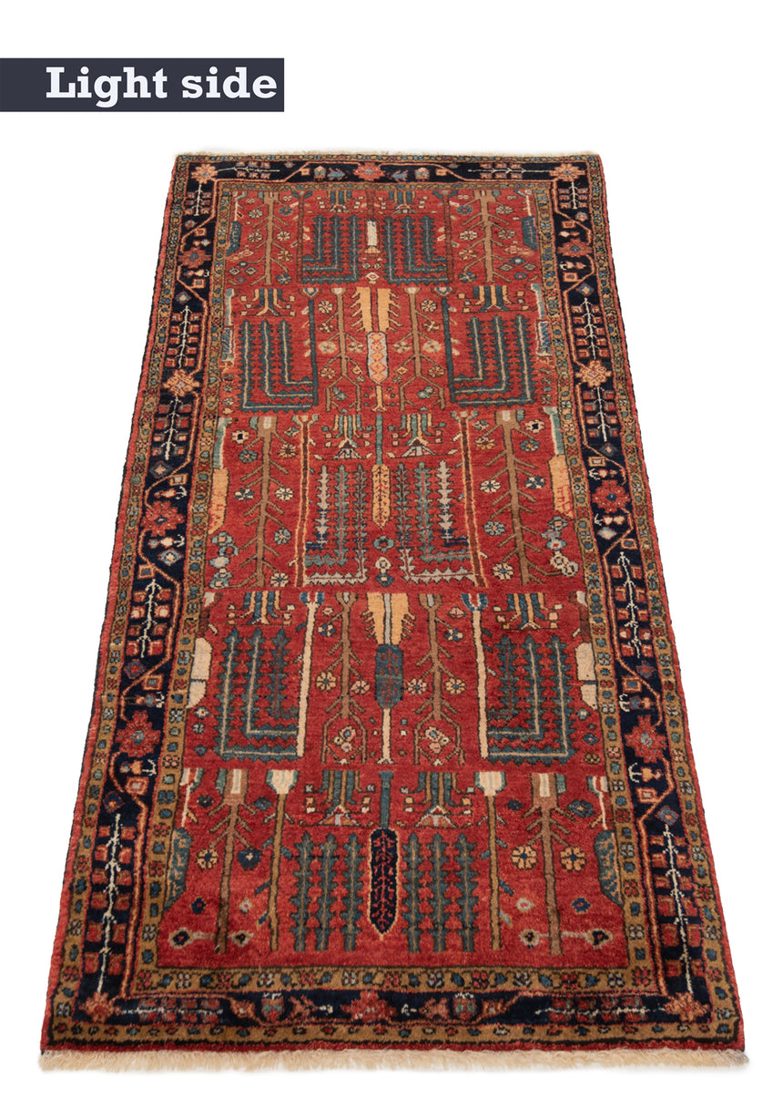 Alfombra persa Tabriz | 216 x 85 cm