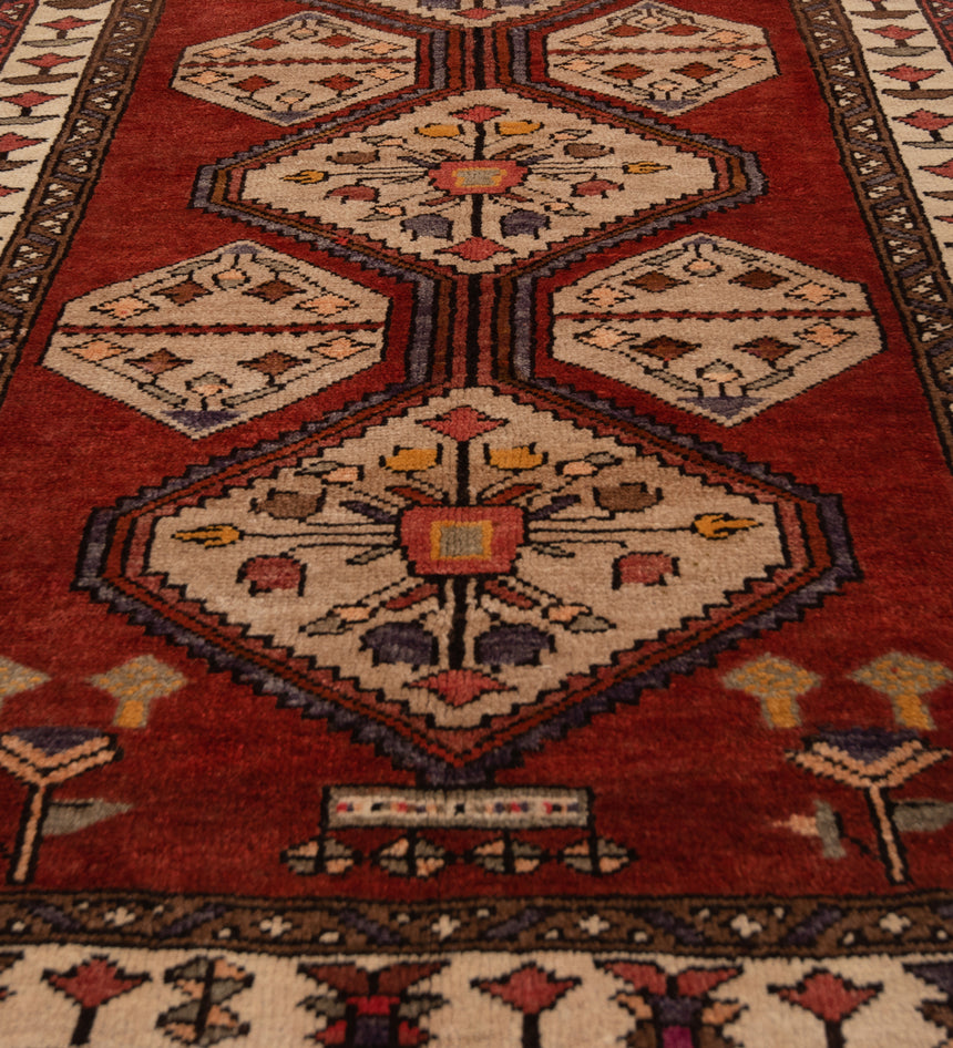 Alfombra persa Shiraz | 366 x 106 cm