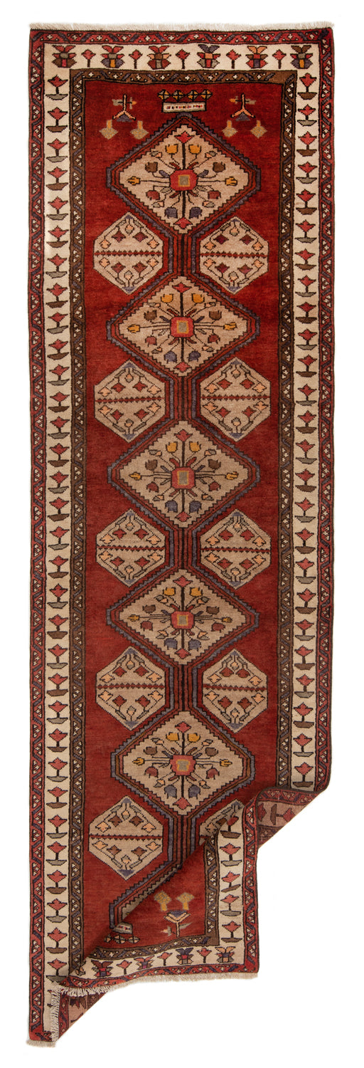 Alfombra persa Shiraz | 366 x 106 cm