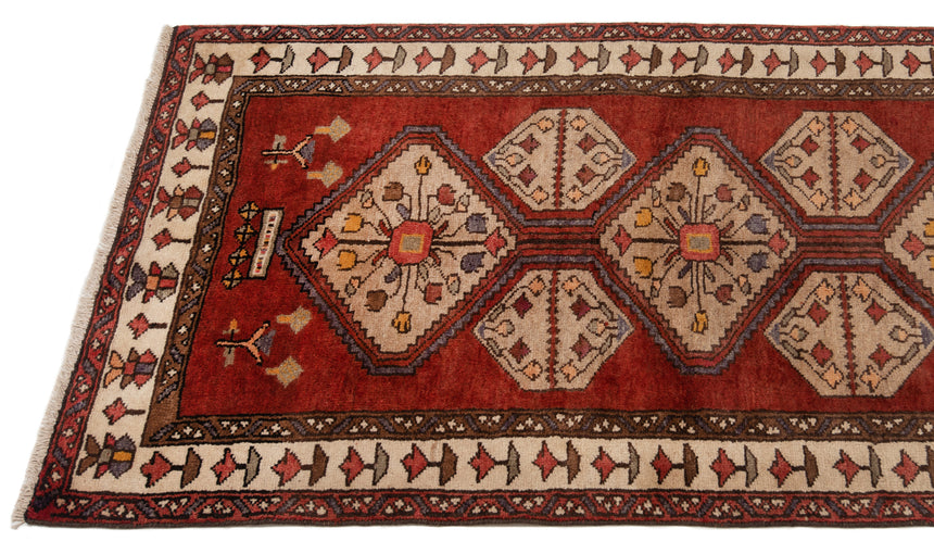 Alfombra persa Shiraz | 366 x 106 cm
