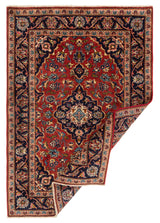 Alfombra persiana Kashan | 142 x 100 cm