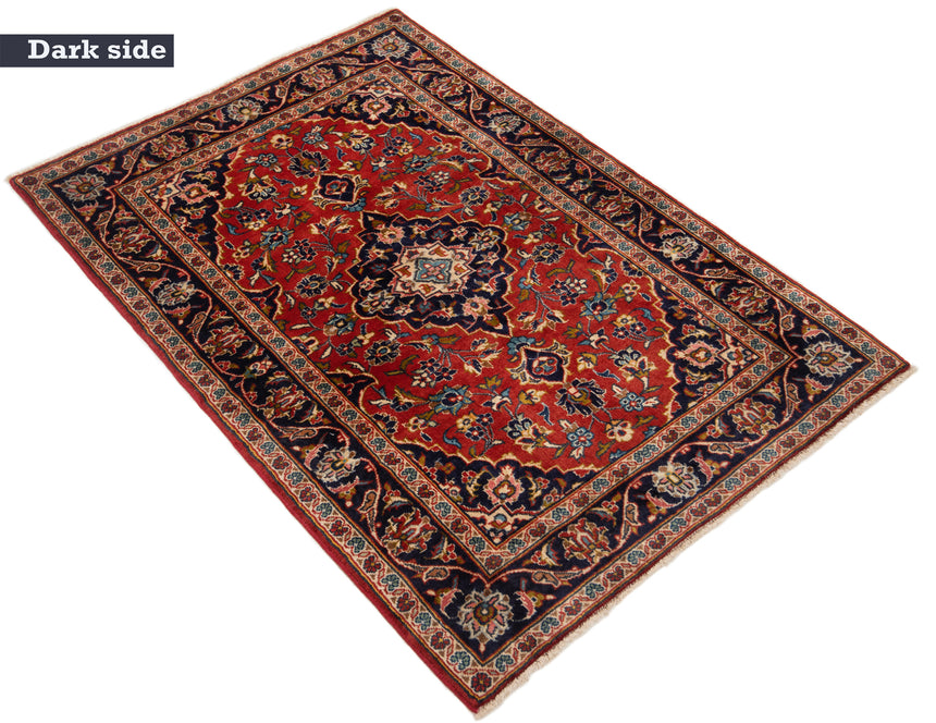 Alfombra persiana Kashan | 142 x 100 cm