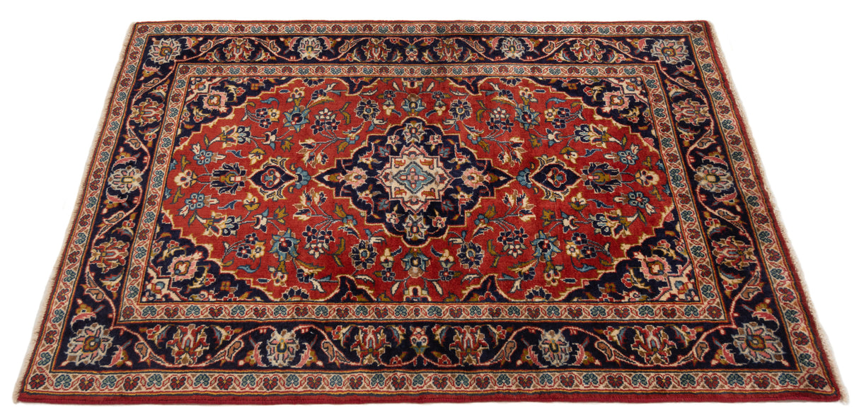 Alfombra persiana Kashan | 142 x 100 cm