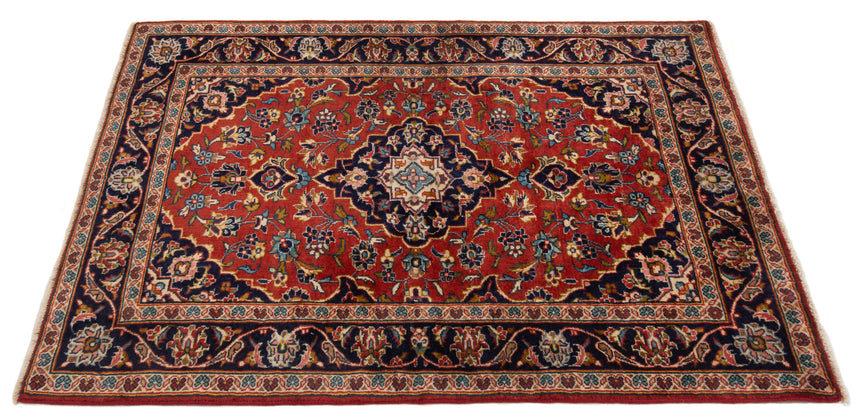 Alfombra persiana Kashan | 142 x 100 cm