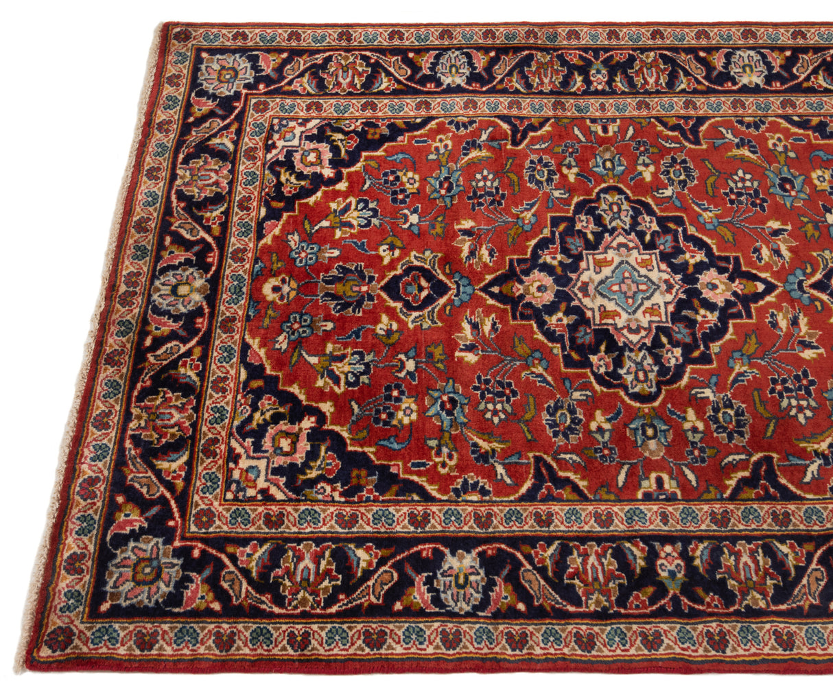 Alfombra persiana Kashan | 142 x 100 cm