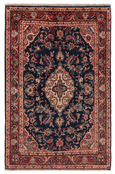 Carpet Hamedan Shahrbaft | 165 x 108 cm