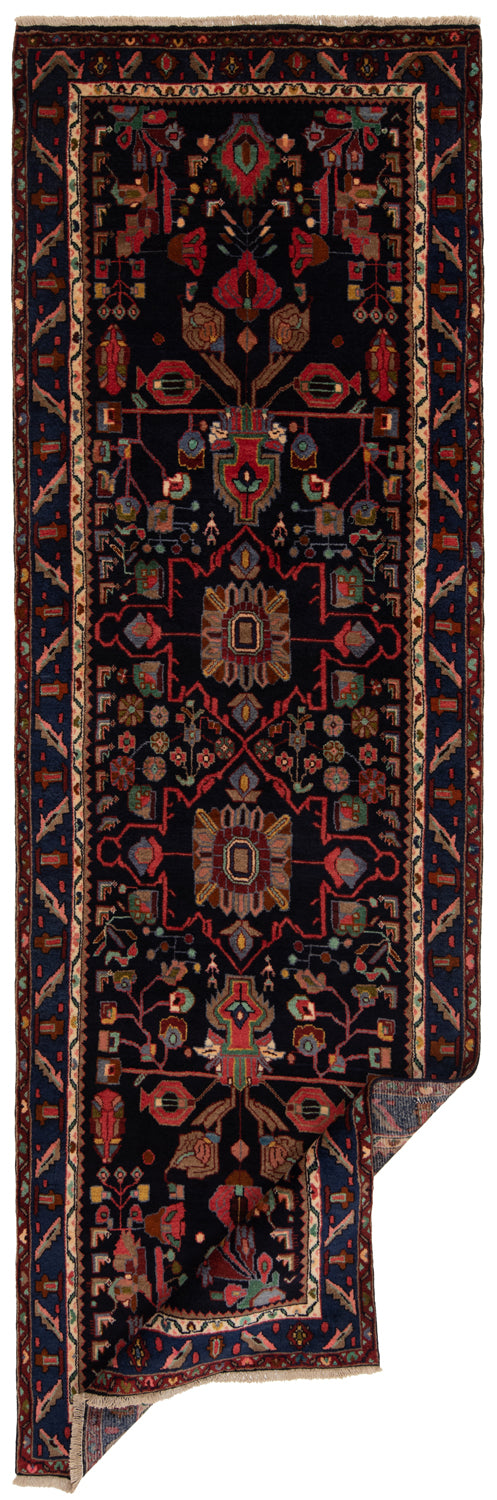 Alfombra persa Hamedan Mehraban | 321 x 107 cm