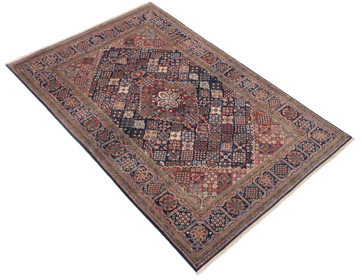 Alfombra persa Kashan | 197 x 130 cm