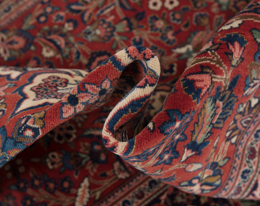 Alfombra persa Kashan | 205 x 133 cm