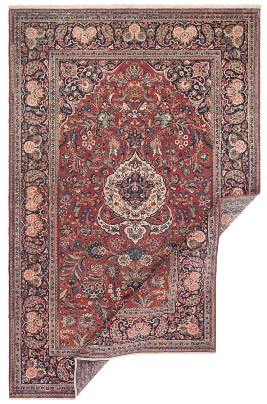 Alfombra persa Kashan | 205 x 133 cm