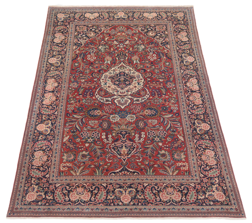 Alfombra persa Kashan | 205 x 133 cm