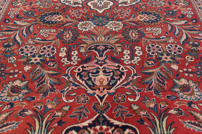 Alfombra persa Kashan | 205 x 133 cm