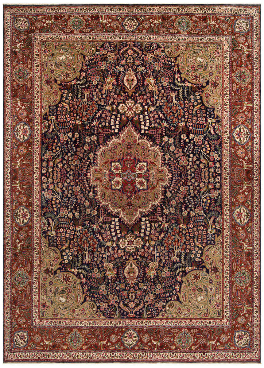Alfombra persa Tabriz | 402 x 302 cm