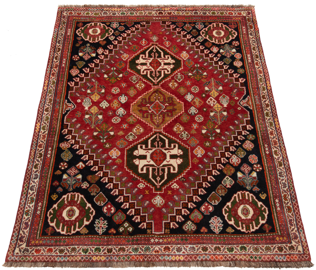 Alfombra persa Shiraz | 171 x 121 cm