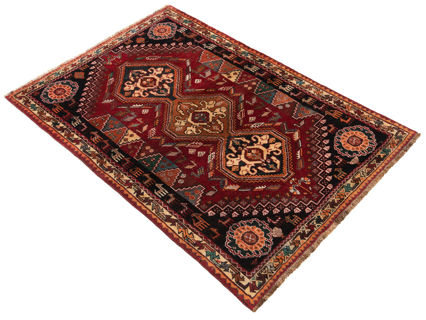 Alfombra persa Shiraz | 165 x 115 cm