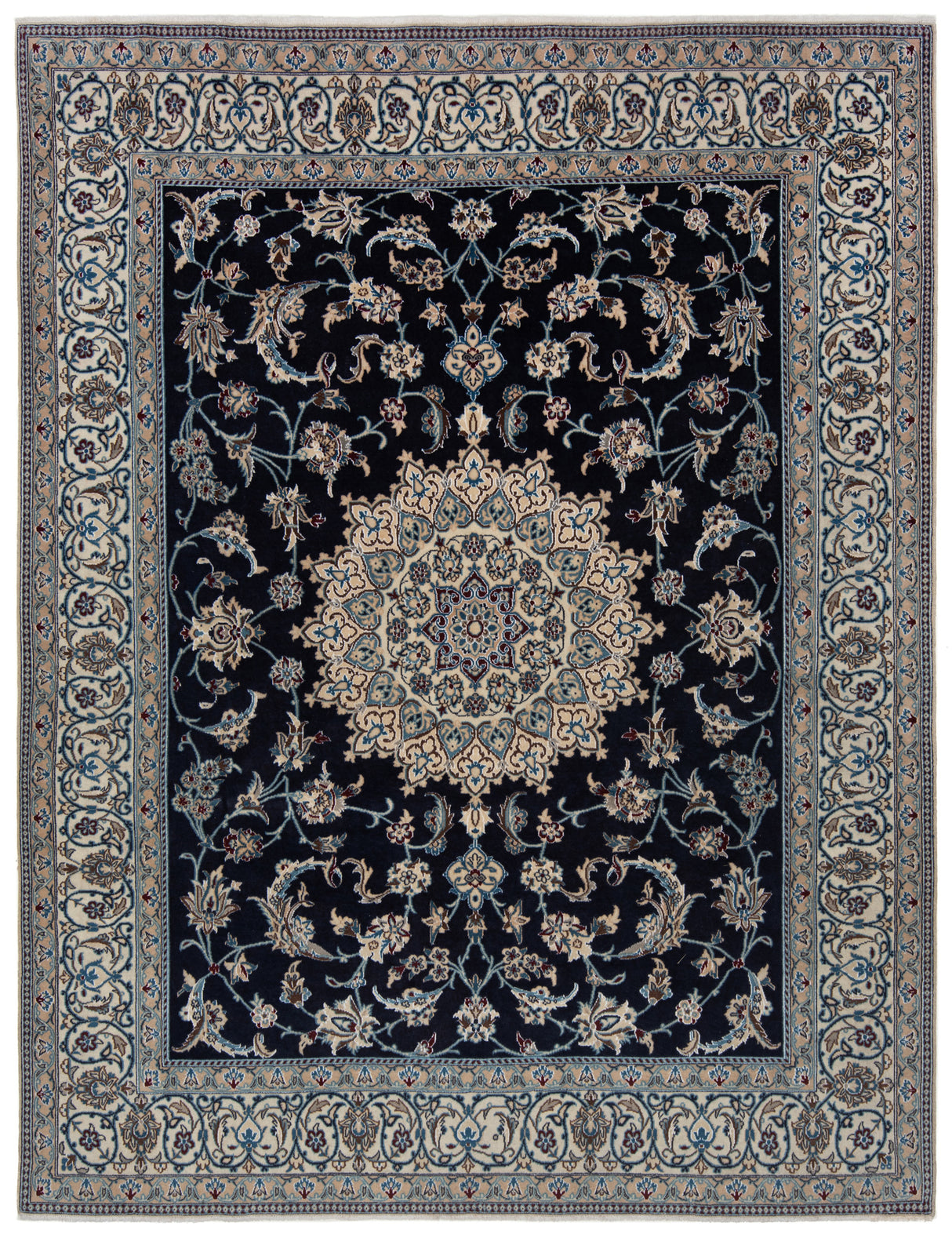 Carpetes persas Nain 9la | 245 x 192 cm