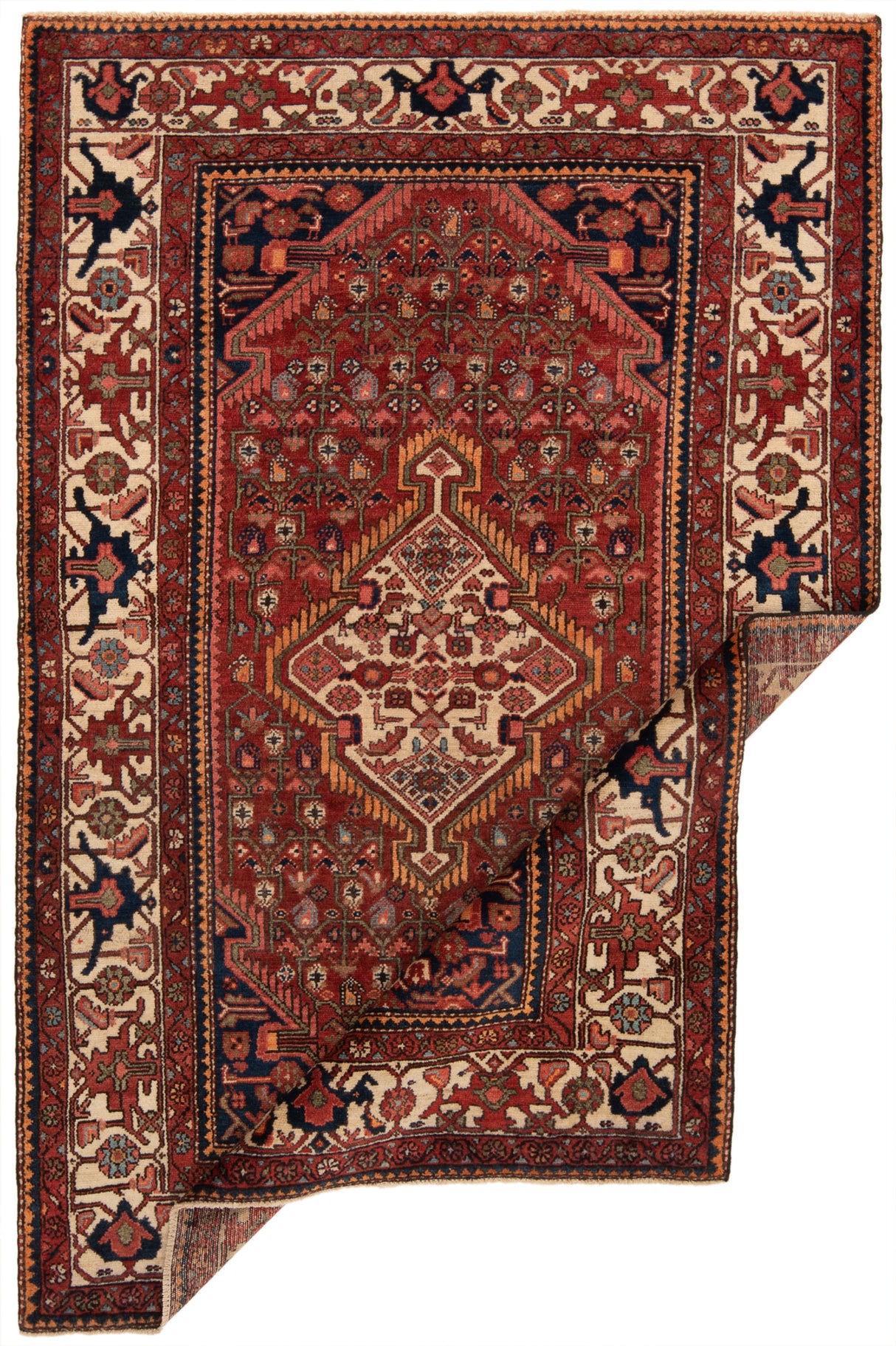 Carpetes persas Hamedan | 200 x 133 cm