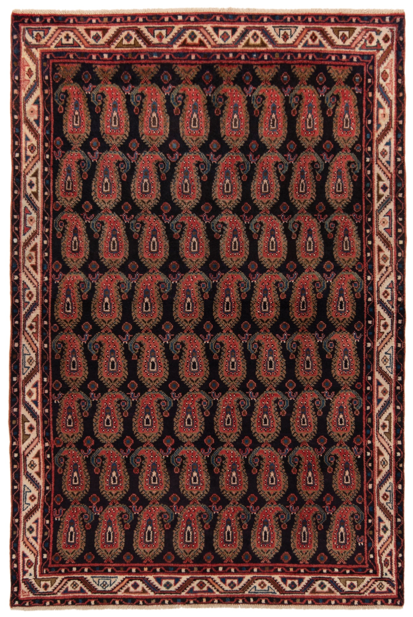 Alfombra persa Hamedan | 210 x 143 cm