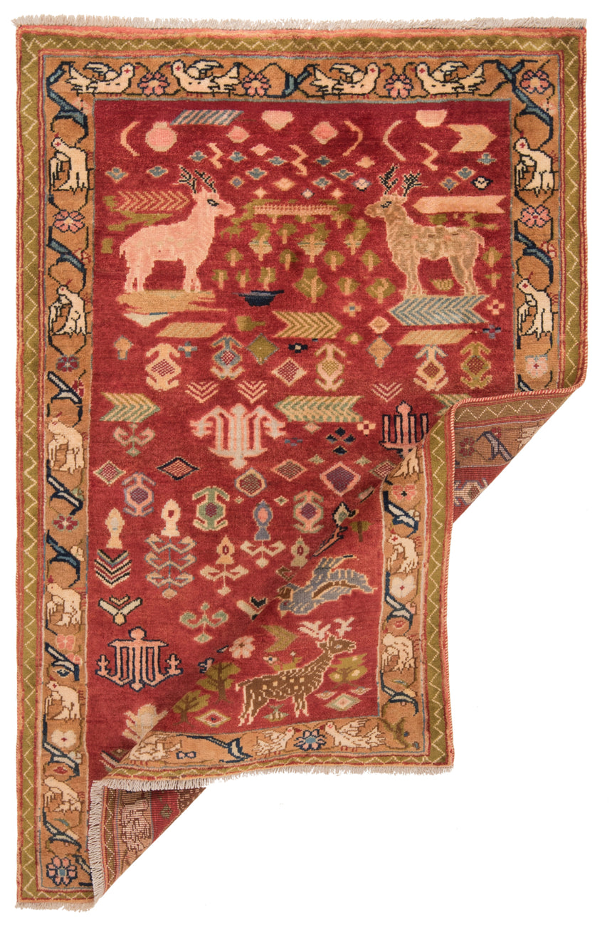 Alfombra Persa Shiraz | 188 x 123 cm
