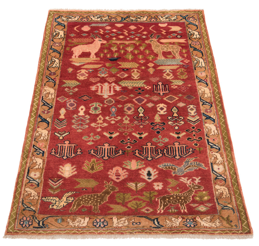 Alfombra Persa Shiraz | 188 x 123 cm