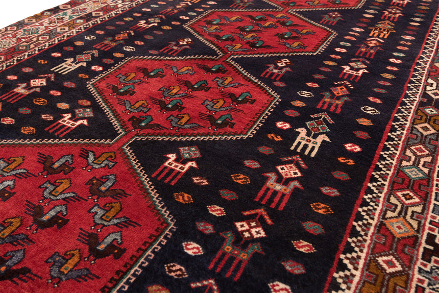 Alfombra persa Hamedan | 288 x 152 cm
