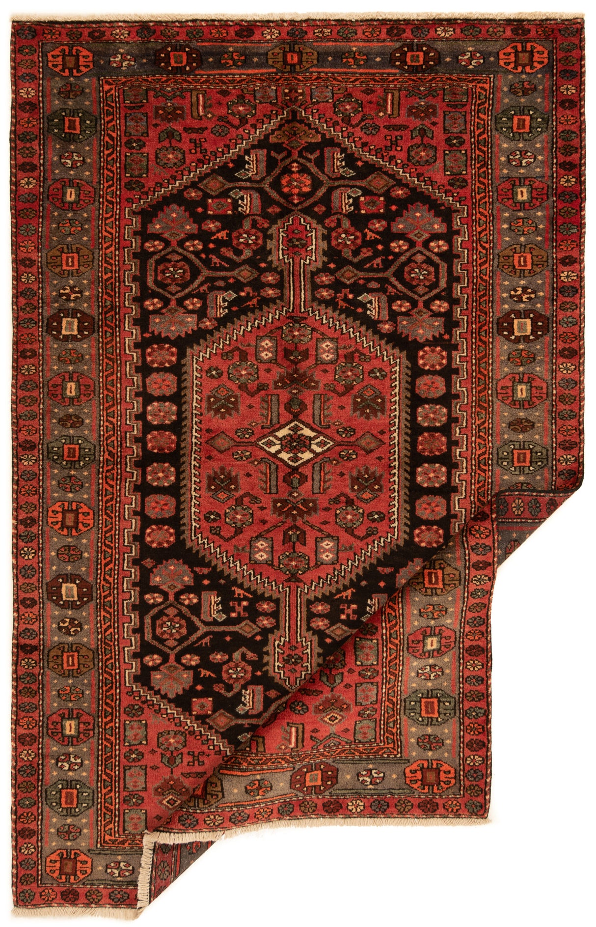 Alfombra persa Hamedan | 216 x 140 cm