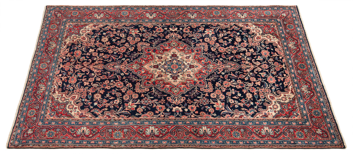 Alfombra persa Hamedan Shahrbaft | 200 x 131 cm