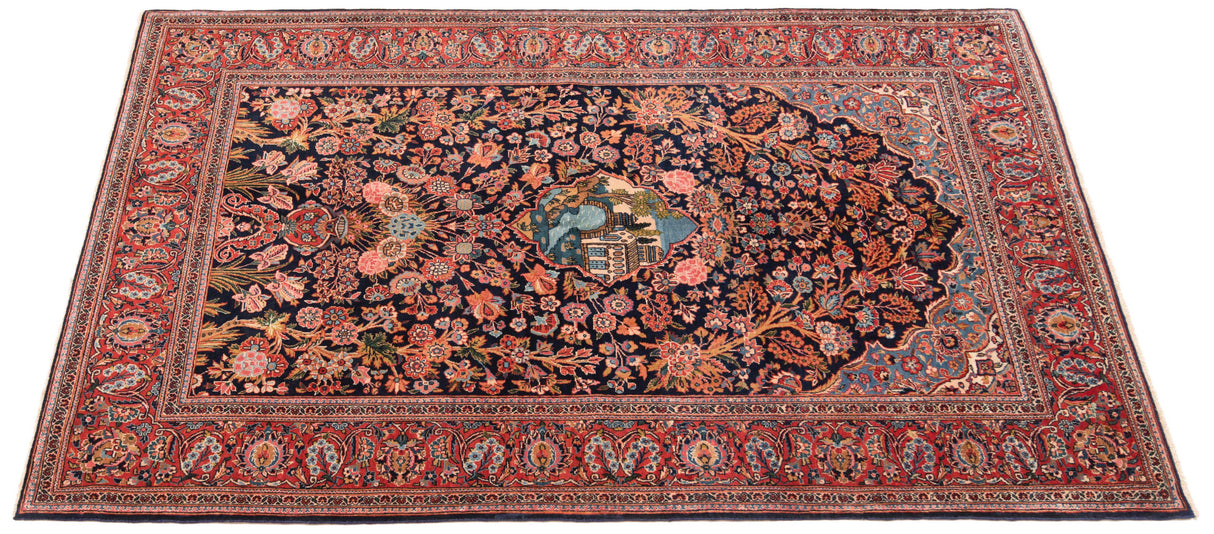 Tapete persa Kashan | 213 x 140 cm