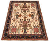 Carpetes persas servem Afshar | 222 x 154 cm