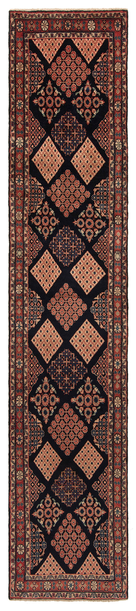 Alfombra persa Hamedan | 369 x 74 cm