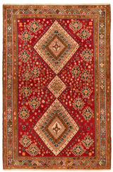 Carpetes persas Shiraz Ghashqai | 188 x 123 cm