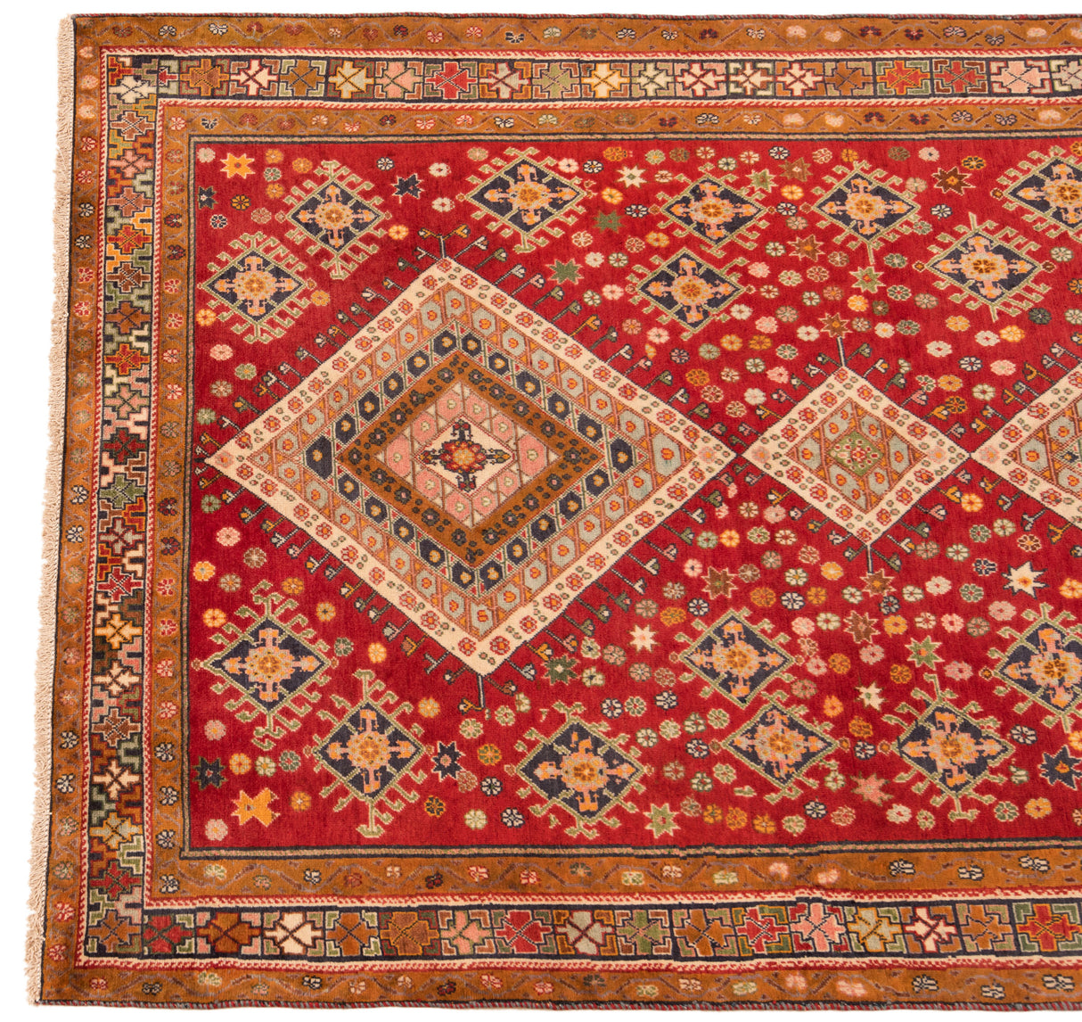 Carpetes persas Shiraz Ghashqai | 188 x 123 cm