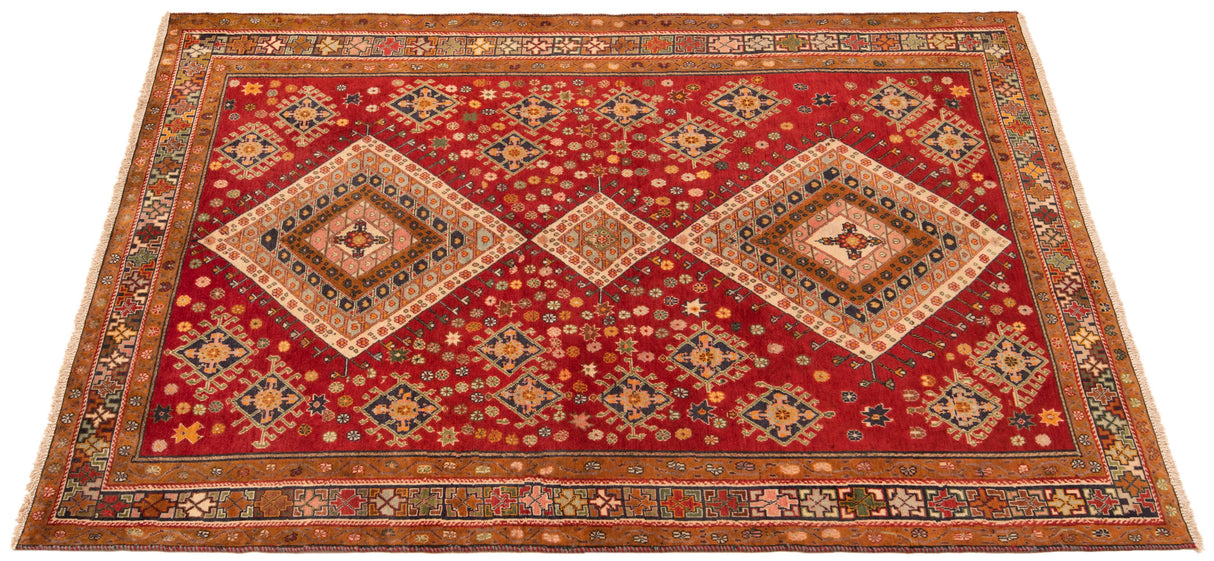 Carpetes persas Shiraz Ghashqai | 188 x 123 cm