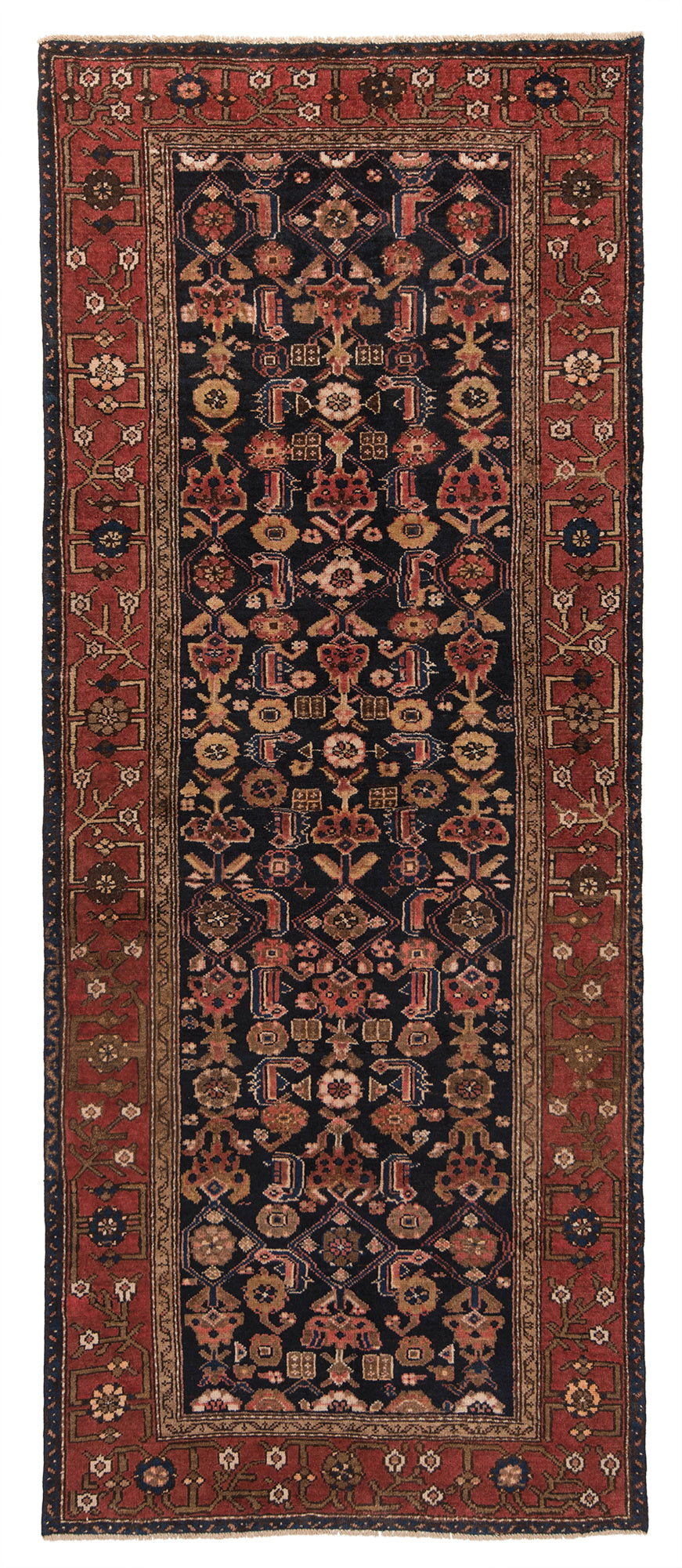 Alfombra persa Hamedan | 280 x 114 cm