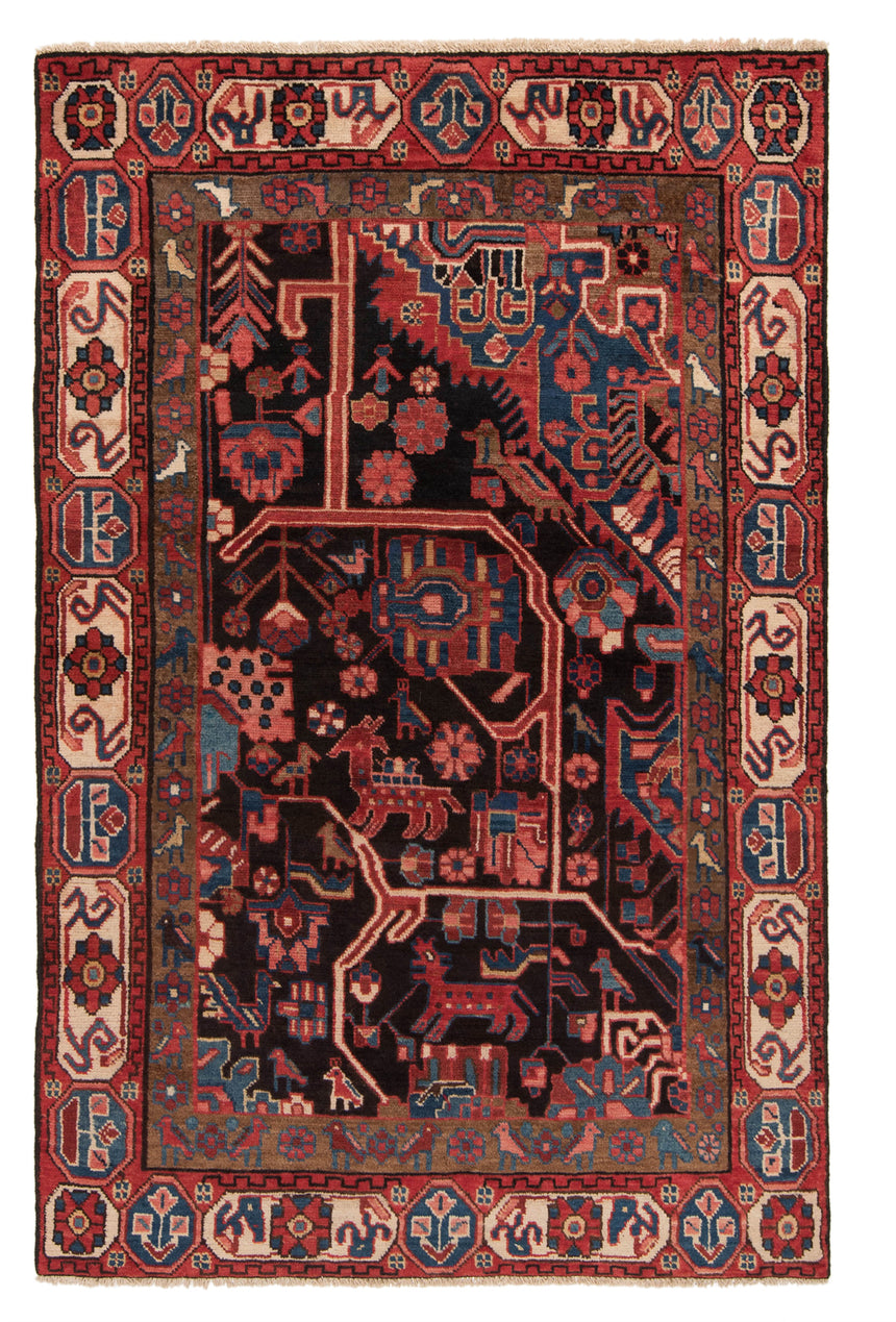 Alfombra persiana Hamedan | 166 x 108 cm