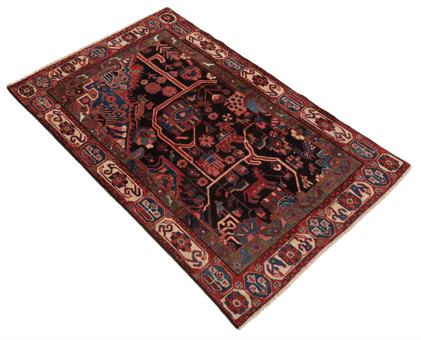 Alfombra persiana Hamedan | 166 x 108 cm