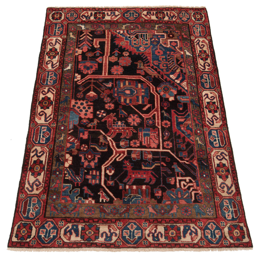 Alfombra persiana Hamedan | 166 x 108 cm