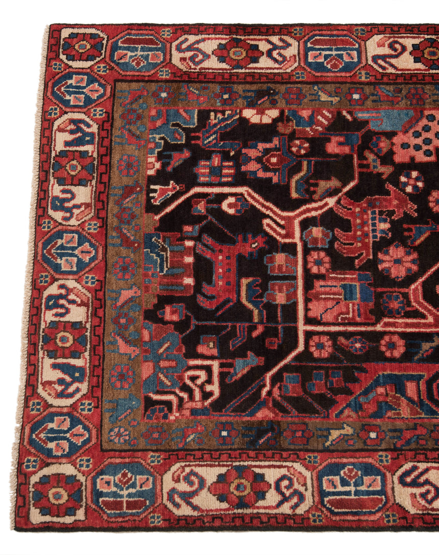 Alfombra persiana Hamedan | 166 x 108 cm