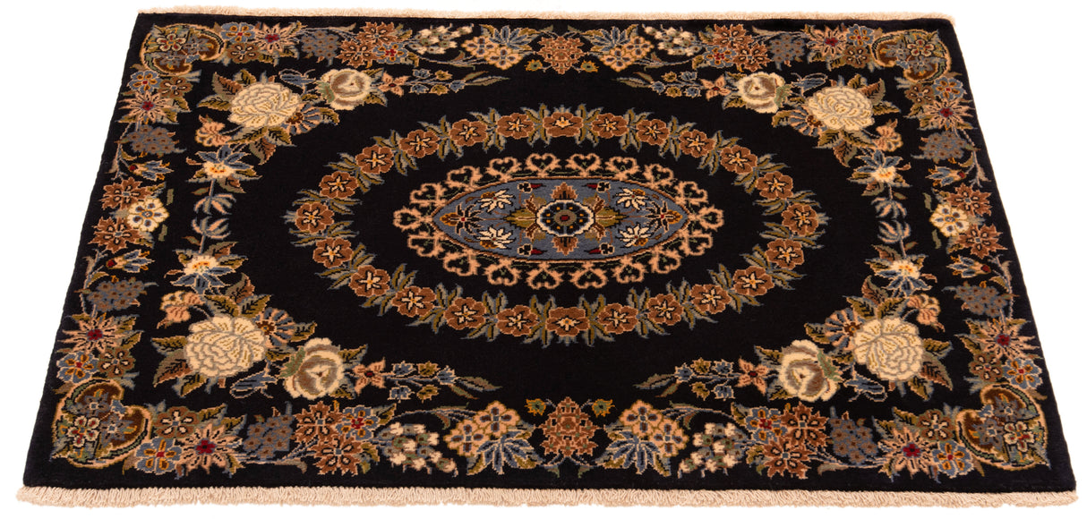 Alfombra persa Kashan | 104 x 66 cm