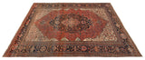 Sarough de tapete antigo Farahan | 360 x 263 cm