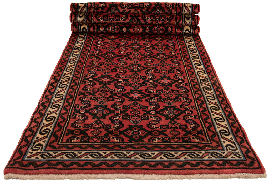 Alfombra persa Hamedan | 290 x 67 cm